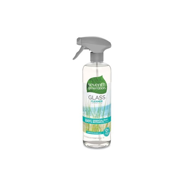 Seventh Generation , NATURAL GLASS AND SURFACE CLEANER, SPARKLING SEASIDE, 23 OZ, TRIGGER BOTTLE 44712EA - main